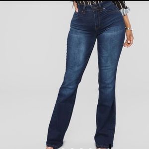 Fashion nova Flare jeans